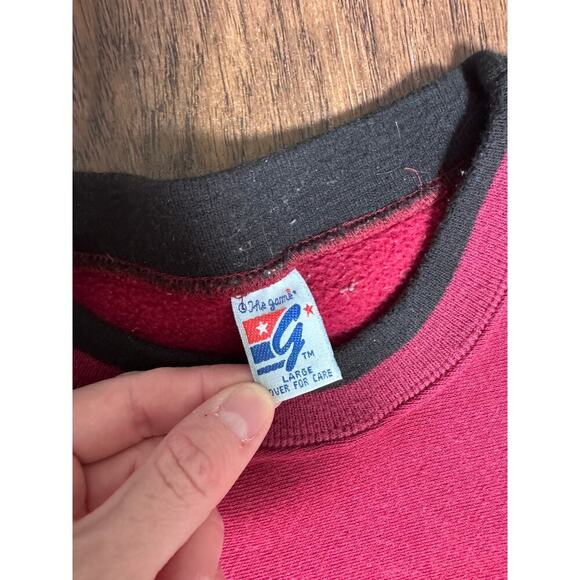 Florida State Vintage Red Crewneck Sweatshirt Mens Large - Picture 3 of 4